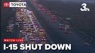 Full SB I-15 shut down south of Las Vegas Guide
