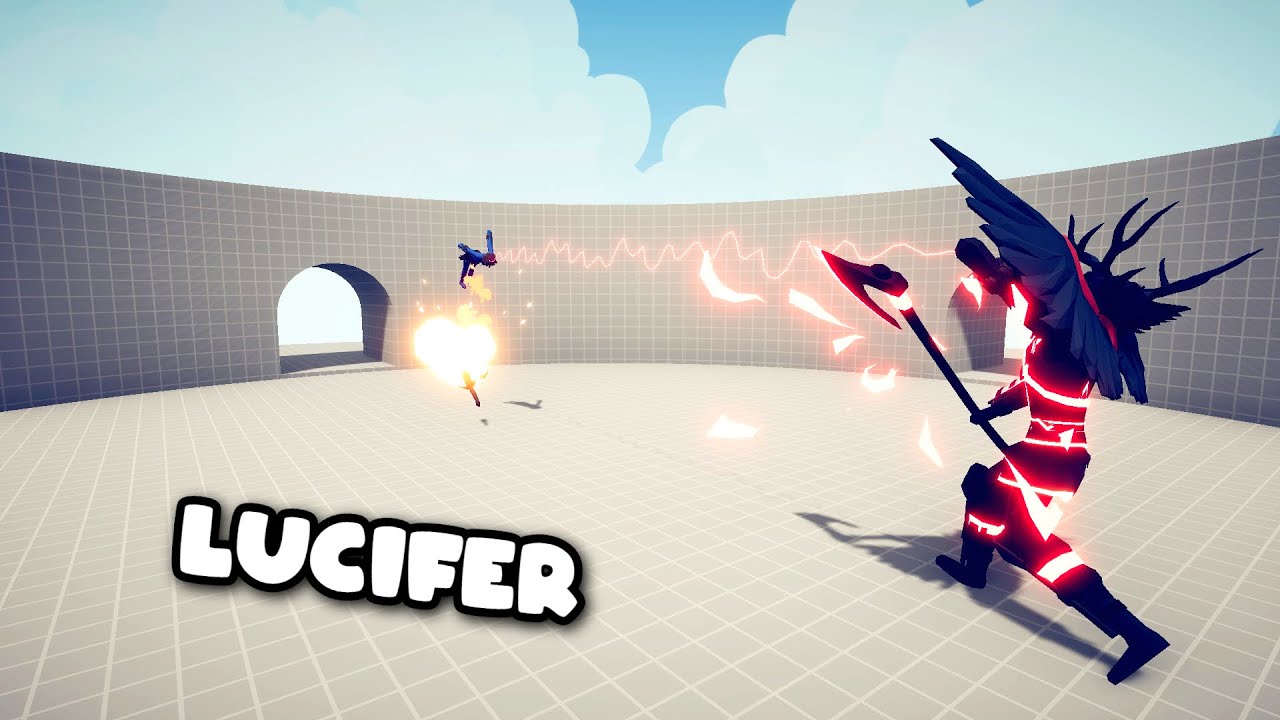 Tab Lucifer LUCIFER VS EVERY UNITS - Totally Accurate Battle Simulator TABS - YouTube