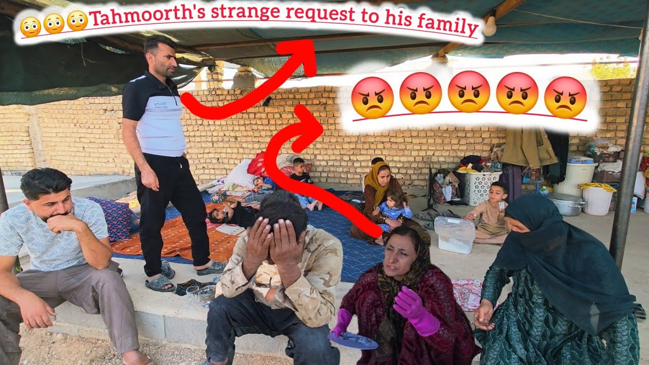 👤👣Saying Goodbye to Tahmoures 🌾👋💔 A Real Slice of Rural Life with the Shirvan Family