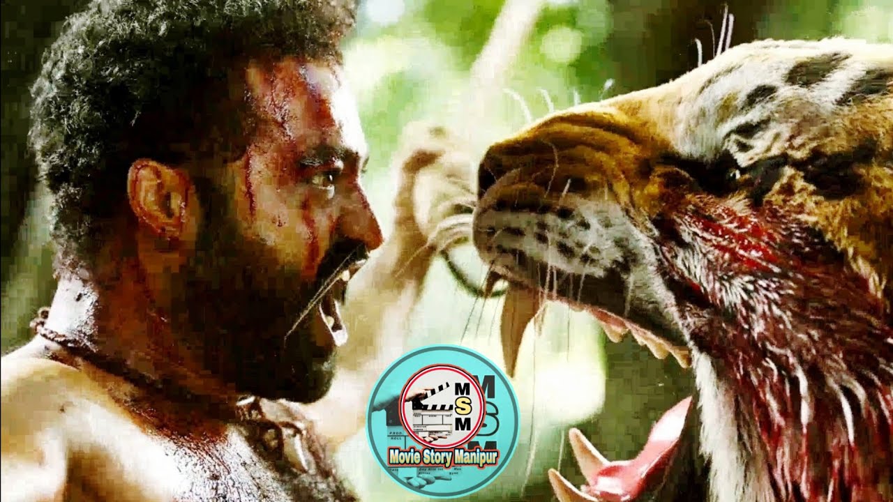 "RRR"[1st part] movie explained in Manipuri || Action/War movie explained in Manipuri