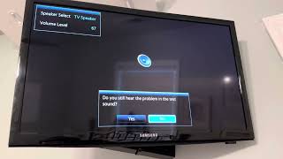 Samsung UN24H4500 Television Set | Sound Test