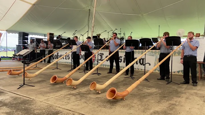 McNeese Alphorn Ensemble   Robert's Cove Germanfest