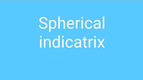 Spherical indicatrix.(lec-1)