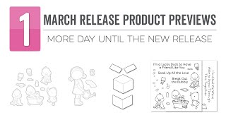 MFT March Release Product Previews | 1 More Day Until the New Release!