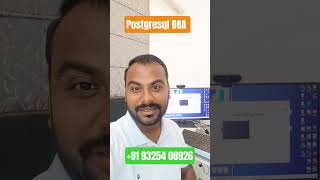 Enroll for Hindi Postgresql DBA Training #postgresql #database #learnomate