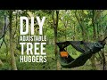 DIY Adjustable Tree Hugger Straps on a DD Frontline Hammock