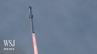 Watch Spacex Blasts Off Starship Rocket On Third Test Flight Wsj News