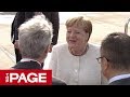 ドイツ メルケル首相、G20大阪サミット出席のため来日（2019年6月28日）