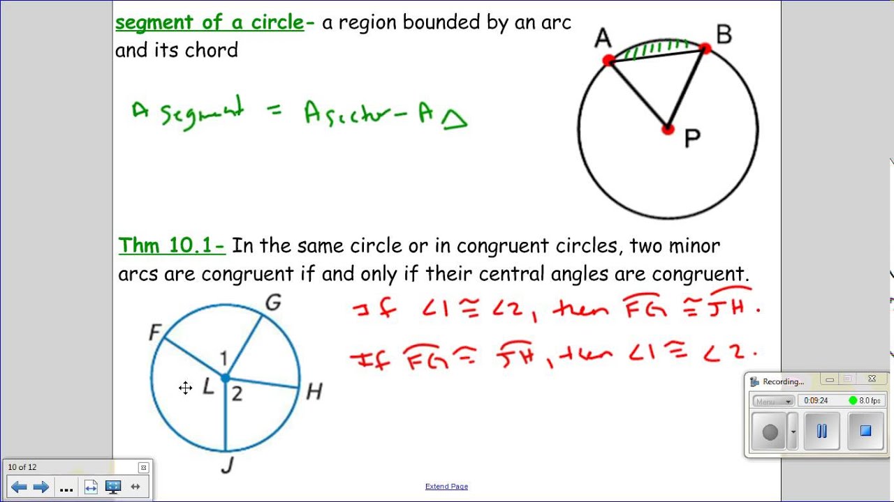 Unit 10 Circles Homework 5 Inscribed Angles Answer Key - 10 4 Stu...