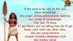 How far I'll Go-Moana dengan Lirik dan Terjemahan Bahasa Indonesa  - Durasi: 2:49. 