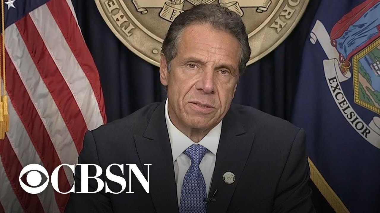 New York Governor Andrew Cuomo announces resignation