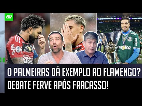 "EU NÃO TENHO MEDO DE FALAR! A DIFERENÇA do Flamengo pro Palmeiras é que..." DEBATE FERVE!