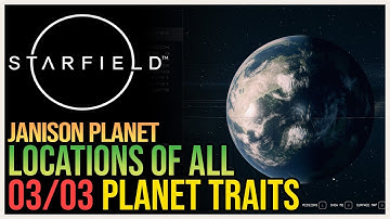 All Jemison Planet Traits Starfield