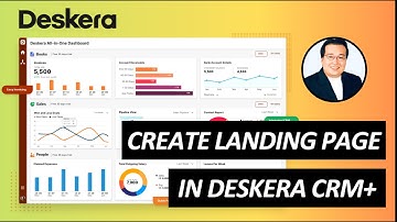 Create a Landing Page in Deskera CRM+
