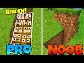 Minecraft NOOB vs. PRO: BASE ENTRANCE! | JeromeASF
