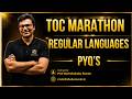PYQ's Marathon on Regular Language| GATE CS and DA 2027 | Prof. Ravindrababu Ravula