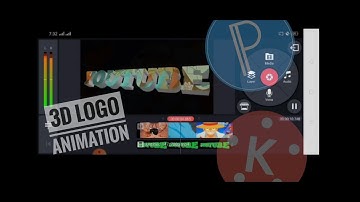 HOW TO MAKE 3D LOGO WITH ANIMATION USING KINEMASTER / PIXELLAB