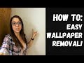 How to remove wallpaper the easy way!