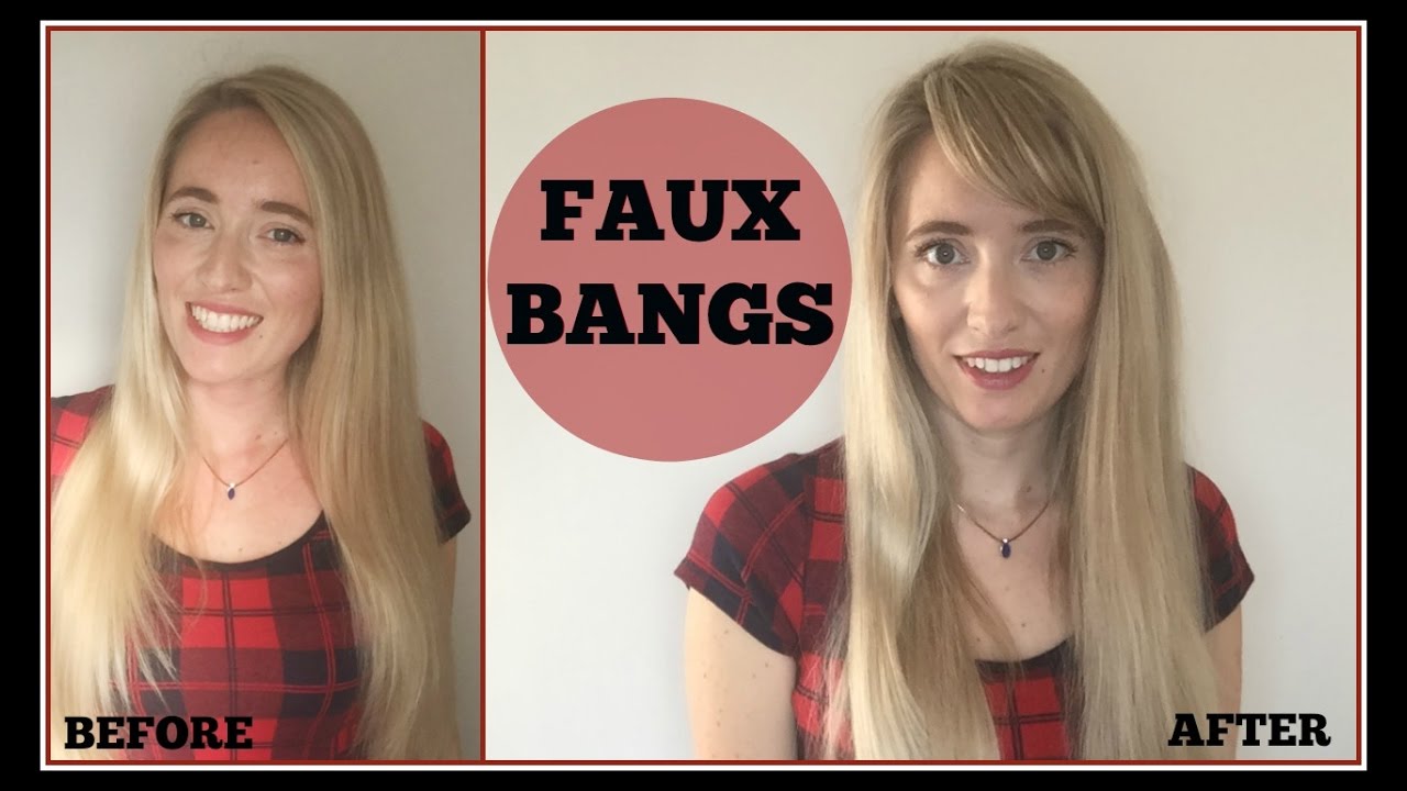 How to Get Fake Bangs Tutorial | Teen Vogue