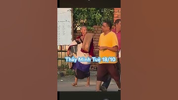 Sáng 18/10 Thầy Minh Tuệ cùng các sư phụ bộ hành khất thực bình yên tốt đẹp #thayminhtue