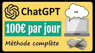 Comment gagner de l'argent avec ChatGPT ?