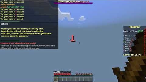 WR bw solo time (NetherGames)