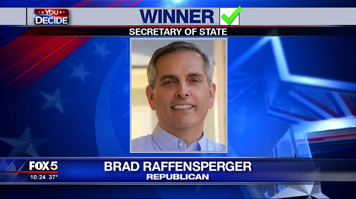 Associate Press calls Sec  of State runoff for Brad Raffensperger