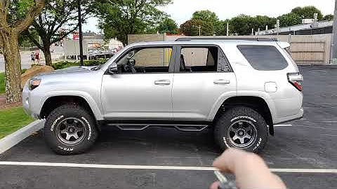 4Runner - Close all windows with key fob.