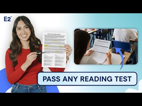 How To Pass ANY English Reading Test!