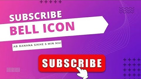 How To Make Subscribe Bell Intro Animation || 2021