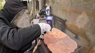 Live! Wood Sandblasting with Lematec Sandblaster: Step-by-Step Guide #sandblasting