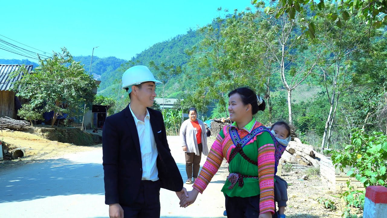 Тиеу Динь помогает матери Куонга сбежать от грабителя | Любовь победит все предрассудки