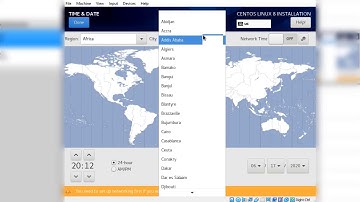 2. Installing CentOS Linux using the default partitioning of disk