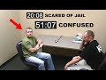 Not realizing that you are under arrest