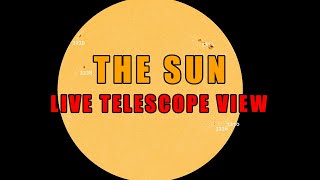 The Sun - Live Telescope View 05/04/2023