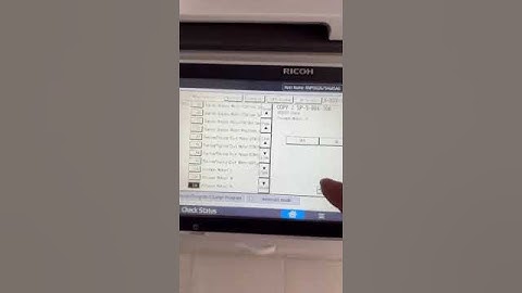 CÁCH KHẮC PHỤC MÃ LỖI SC 220-00 TRÊN MÁY RICOH 3555