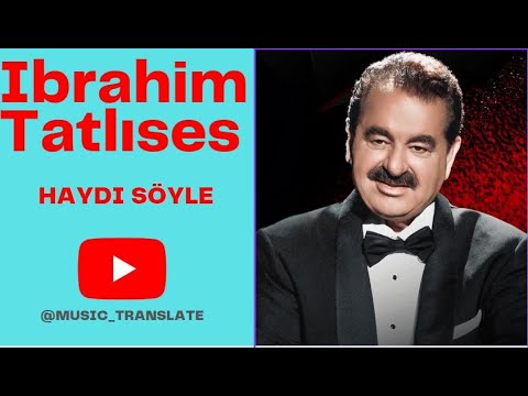 آهنگ هایدی سویله از ابراهیم تاتلیس با زیر نویس فارسی    