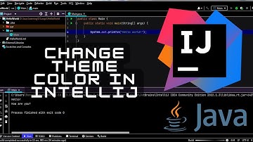 How to Change Theme Color in IntelliJ | How to Change Background Color in IntelliJ IDEA