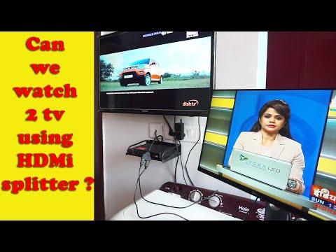 Watch 2 TV from 1 HDMI port || HDMI Splitter || Will it work ?