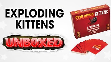 ATTACKED by a TACO CAT | Unboxing Exploding Kittens | Card Game, Tabletop | K-Zone TV