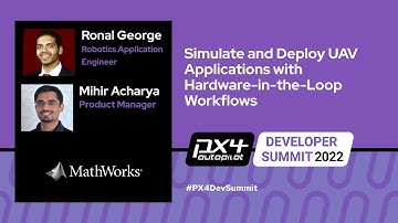 Simulate and Deploy UAV Applications with Hardware-in-the-Loop Workflows - MathWorks