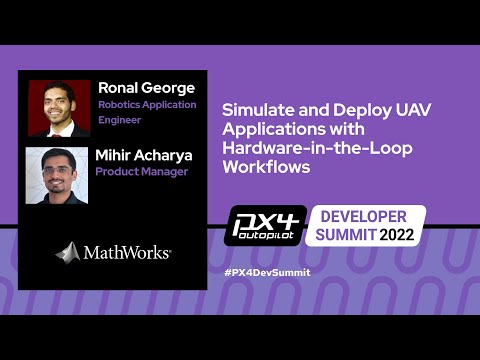 Simulate and Deploy UAV Applications with Hardware-in-the-Loop Workflows - MathWorks