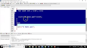 Dev c++ Complete tutorials - Tutorial 8(If else statement in c++ )