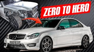 Building a Mercedes AMG In 10 Minutes *INSANE TRANSFORMATION*