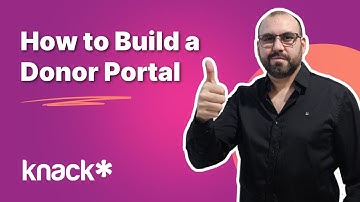 How to Build a Custom Donor Portal With No Code
