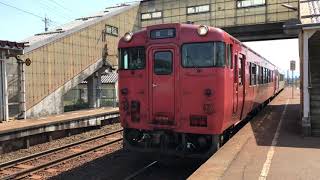 JR城端線 高岡行き 二塚駅発車 2020.4.25