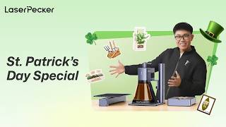 St. Patrick’s Day Special: Custom Lucky Gifts with LaserPecker LP2 Plus