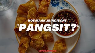 Hoe maak je Pangsit? (Indische frituursnacks met sausje)