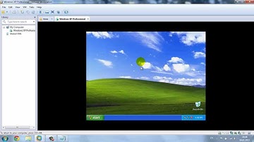 How to install Windows XP on VMware Workstation 9