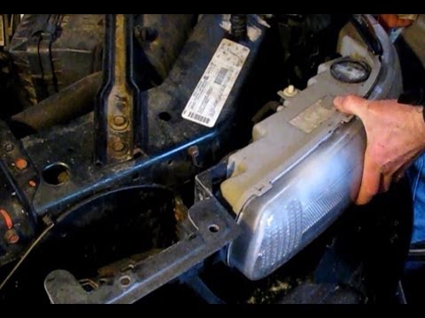 Repairing Front End Crash Damage On A 2001 Buick Century Part 2 Repairing Front End Crash Damage On A 2001 Buick Century Part 2 Replacing Headlights And Hood